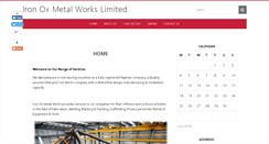 Desktop Screenshot of ironoxmetalworks.com